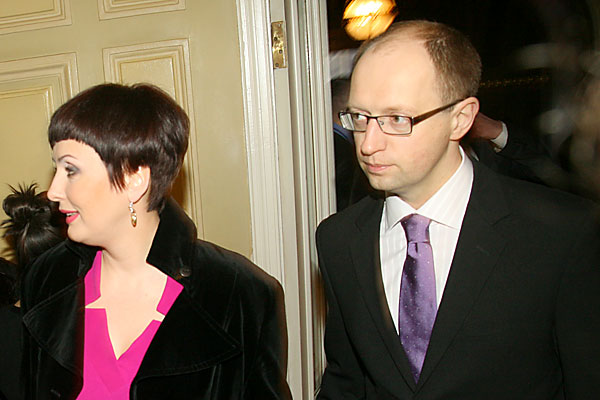 Арсеній Яценюк з дружиною